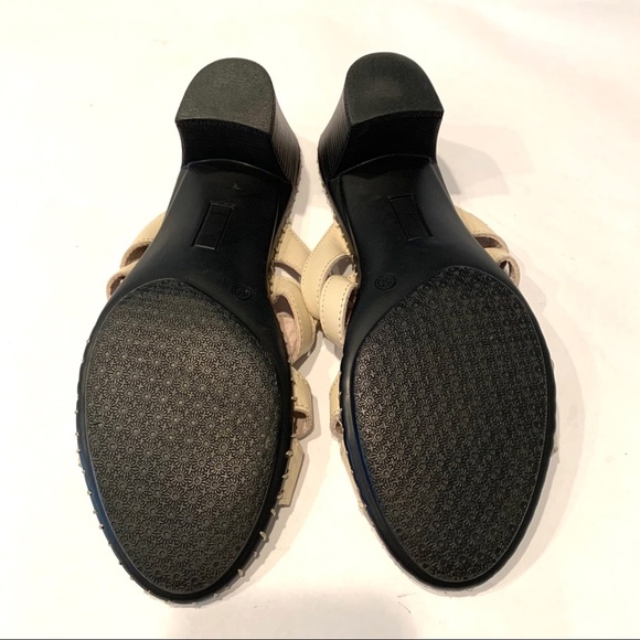 La Plume Isabelle Snake Print Leather Slides - Picture 10 of 10